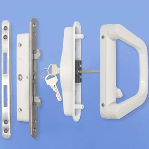 Sliding Patio Door Handle Set with Mortise Lock, Suitable for Sliding Glass Pati - Picture 1 of 12
