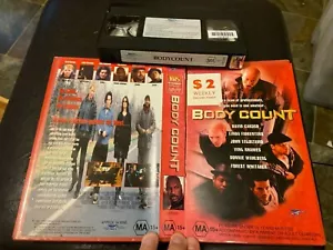 Body Count-1998-David Caruso-Movie-VHS - Picture 1 of 5