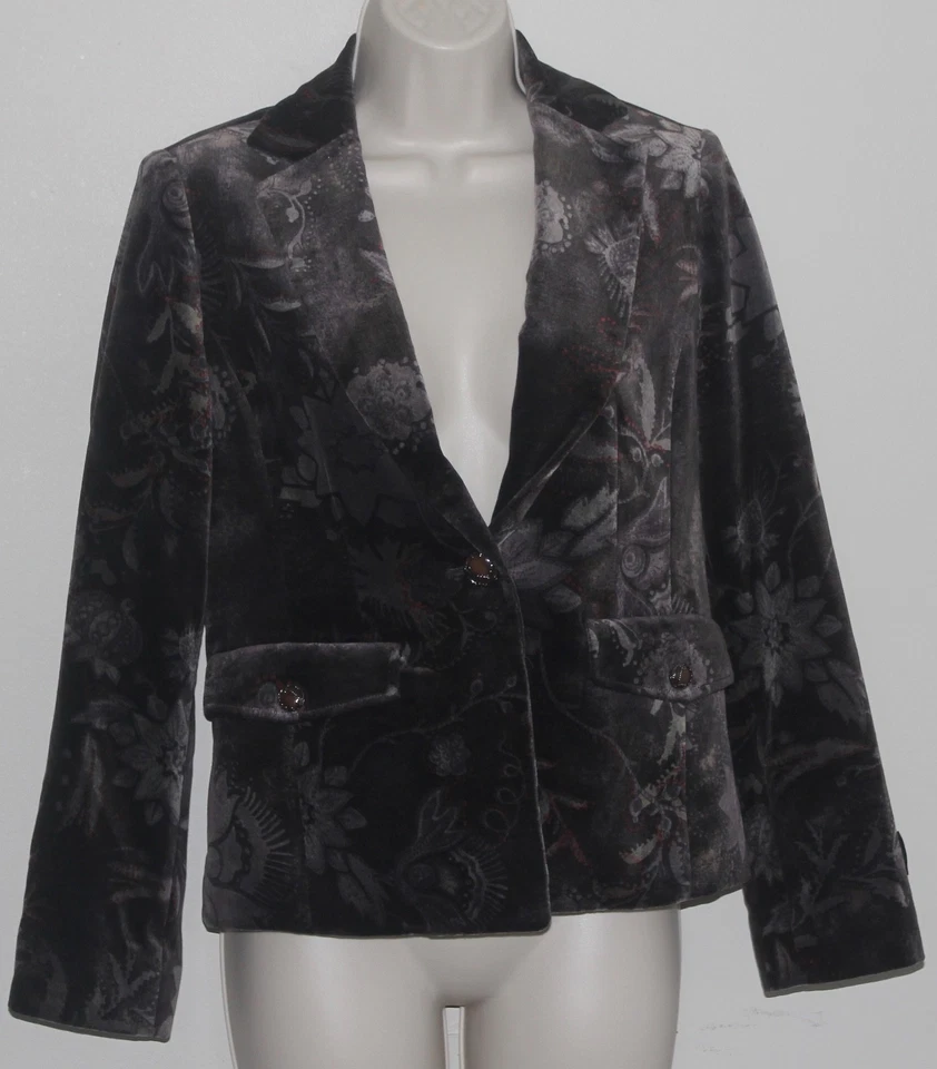 Chaqueta de vestir de terciopelo para mujer Niedieck brillante 100 % viscosa talla: 90 Alemania PAT Foto 1 de 4