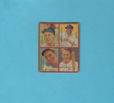 1935 Goudey 4-in-1 R321 #14 Bottomley,Comorosky,Hudlin,Myatt Baseball Card 