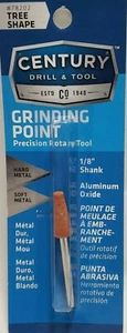 3 Century Drill Tool 78202 1/8 Aluminum Oxide Tree Grinding Point 35000 RPM 6B - Picture 1 of 2