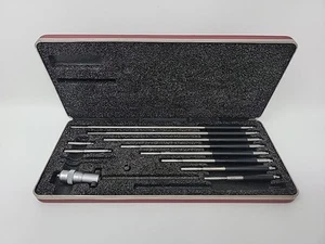 Starrett No. 124-B Inside Micrometers 10 Rod Set 124 - Picture 1 of 8