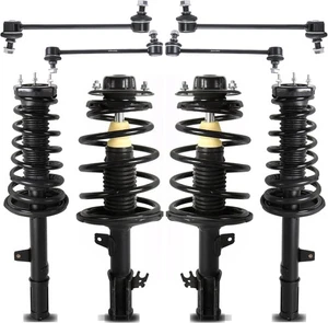 Strut Assembly Kit For Toyota Camry 1997-2001, Front & Rear w/ Sway Bar Links - Picture 1 of 9
