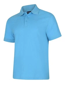 Uneek - Poloshirt Deluxe Uniseks - 50% Polister 50% Kapas - Sky - Saiz XS - Picture 1 of 1