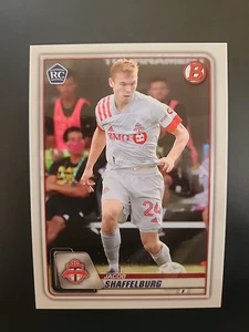 2020 Bowman MLS Jacob Shaffelburg Nashville SC Canada MNT RC ROOKIE MINT - Picture 1 of 4