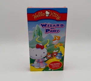 Hello Kitty Wizard of Paws VHS Tape - Tested - Picture 1 of 4