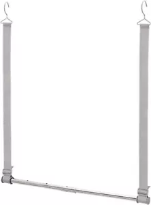 STORAGE MANIAC Hanging Closet Rod, Adjustable Width and Height Closet Hanging - Picture 1 of 7