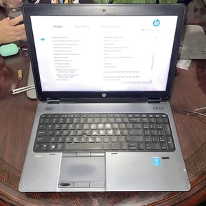 HP ZBook 15 G2 - 15.6", Intel i5-4210M 2.6GHz, 8GB DDR3, NO HDD/PWR SPLY 4 PARTS - Picture 1 of 11