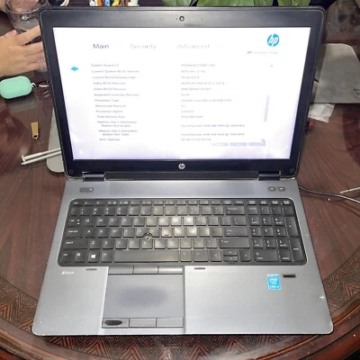 HP ZBook 15 G2 - 15.6", Intel i5-4210M 2.6GHz, 8GB DDR3, SIN HDD/PWR SPLY 4 PIEZAS Foto 1 de 4