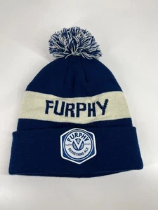 Furphy Brewing Beer beanie knit pom pom winter hat one size fits most - Picture 1 of 6