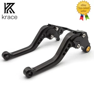 For Benelli BN125 Brake Clutch Levers CNC Motorcycle Adjustable Short Handle Set - Picture 1 of 11