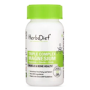 Triple Magnesium Complex Capsules | 300mg Magnesium | Muscle & Bone Health - Picture 1 of 4