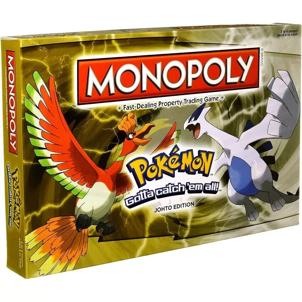 Pokemon Monopoly Johto Edition Board Family Game - Brand New - Image 1 of 1