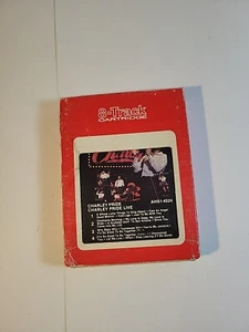 Charlie Pride Live 8 Track Cartridge RCA AHS1-4524 - Picture 1 of 6