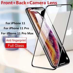 Für iPhone 16 15 14 Pro 13 12 11 Pro XR SE Hartglas Full Screen Schutzfolie - Bild 1 von 30