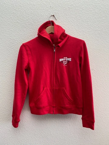 Washington Nationals Baseball 2019 World Series New Era Hoodie Sweatshirt 14/16 Cover