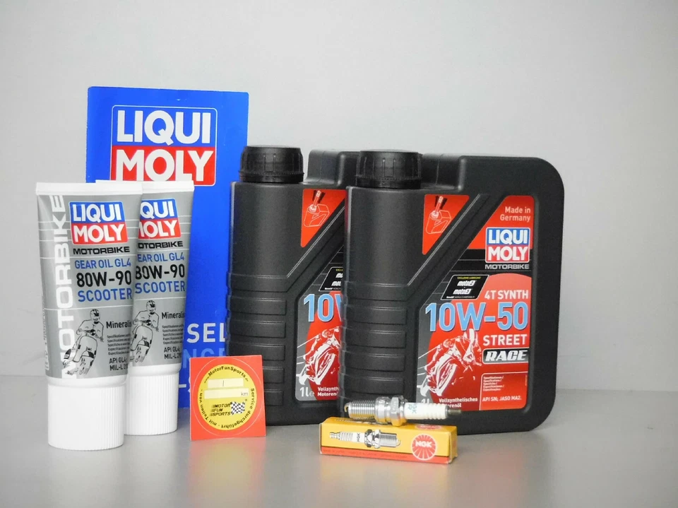 Wartungs Set Yamaha Xenter 125 / 150 Öl Zündkerze Service Inspektion  - Bild 1 von 1