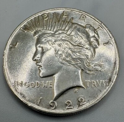 1922 Peace Dollar (Amazing Proof-Like Finish) - Image 1 of 2
