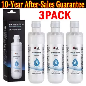 3PACK LG-LT1000P ADQ747935 Genuine Refrigerator Water Filter Replacement AU - Picture 1 of 8