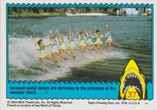 1983 JAWS 3-D SINGLE TRADING CARDS **YOU PICK**