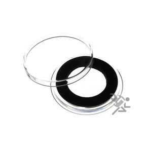 1/4 Unze Gold Ahornblatt Münzkapseln, Air-Tite Halter 20 mm schwarzer Ring, 10er-Pack - Bild 1 von 2