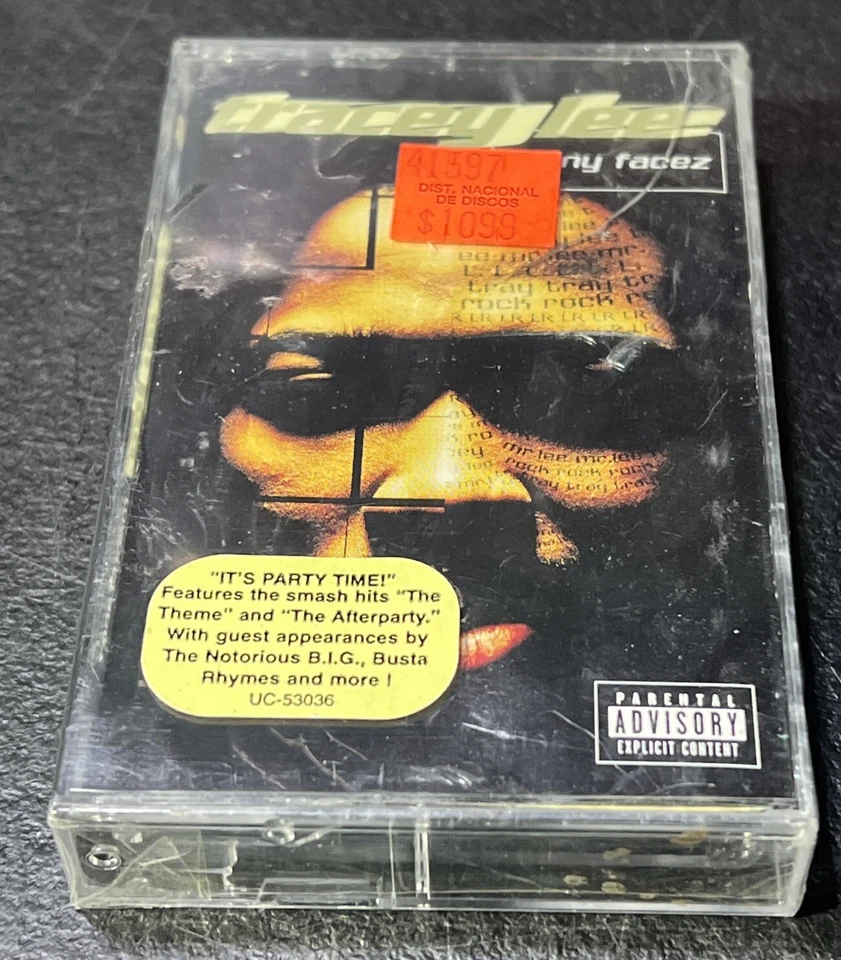 Tracey Lee – Many Facez (Cassette)  New Sealed (1997) - Image 1 of 4