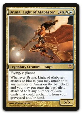 Bruna, Light of Alabaster #208 (LP) Avacyn Restored AVR Magic MTG - Image 1 of 2