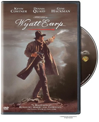 Wyatt Earp (DVD) Kevin Costner Dennis Quaid Gene Hackman Jeff Fahey Mark Harmon - Image 1 of 4