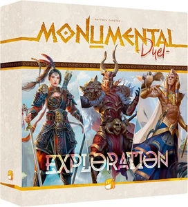 Monumental Duel Exploration Civilization Deck-Building Board Game Strategy 2 P - Picture 1 of 5
