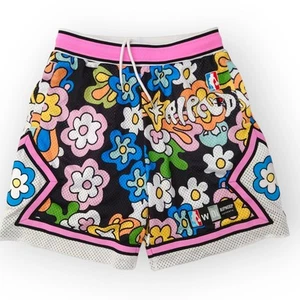 Pantalones Cortos Rip N Dip Baloncesto Flower Power Raro Malla Hype Cosido XS - Imagen 1 de 14