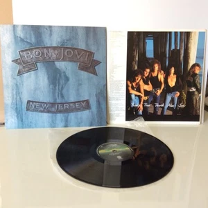 BON JOVI New Jersey LP VG+ Orig 1988 Polygram Vinyl Plays Well - Picture 1 of 7