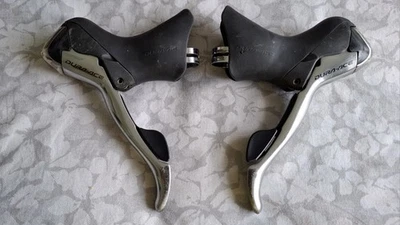 Shimano Dura Ace, ST-7800 StI Levers - Image 1 of 4