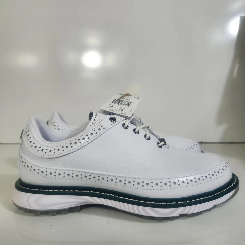 Adidas MC80 Golf Shoes Men's Size 4 Women's Size 5 Spikeless Leather IE3526