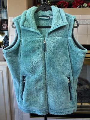 HERMOSO CHALECO DE INVIERNO TURQUESA FREE COUNTRY PARA MUJER, TALLA GRANDE, MUY BONITO A++++ Foto 1 de 4