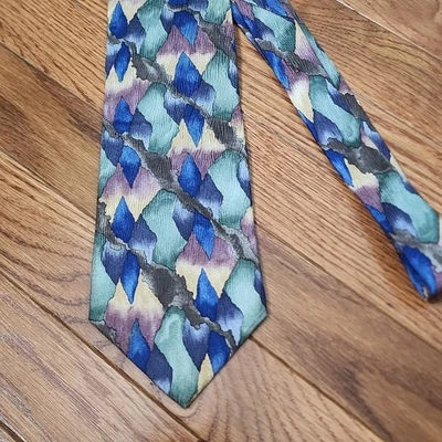 Corbata de Seda Jerry Garcia Edición Coleccionista Clásica Cosida a Mano Arte Abstracto Foto 1 de 4