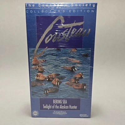 The Cousteau Society Collector's Edition Bering Sea Alaskan Hunter VTG 1989 VHS - Image 1 of 4