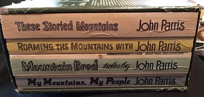 John Parris Mountain Books 1975 Edition SC Boxed Set Of 4 With Slipcase Foto 1 de 4