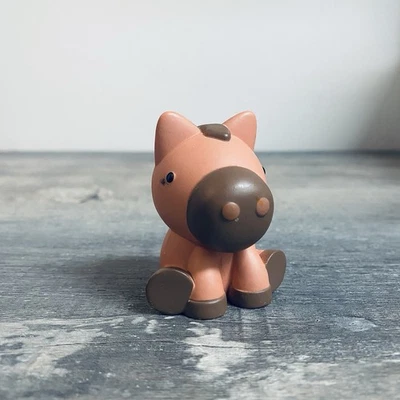 Juguetes para niños pequeños Peek A Boo animales de granja caballo marrón 2,5 pulgadas Foto 1 de 4