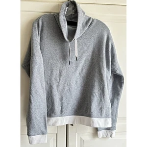 Under Armour Gray Cowl Neck Sweatshirt Gray Women's Medium - Picture 1 of 7