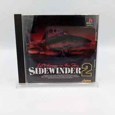 Sidewinder 2 PS1 PlayStation 1 Authentic Flying Japan CIB Complete - Image 1 of 4