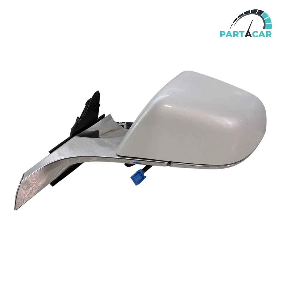 2017-2020 Tesla Model 3 M3 Front Left Driver Side Rear View Door Mirror PPSW OEM Foto 1 de 4