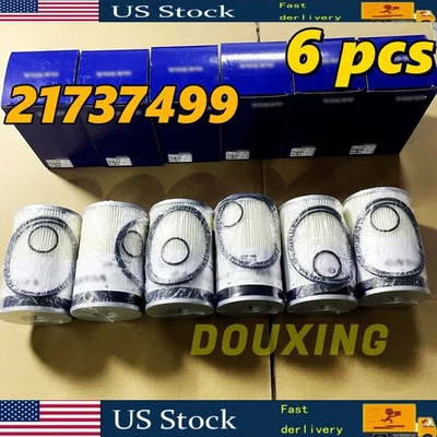 6PCS 21737499 Volvo  FUEL FILTER Replaces 85105380 85105556 85108324 NEW - Изображение 1 из 4
