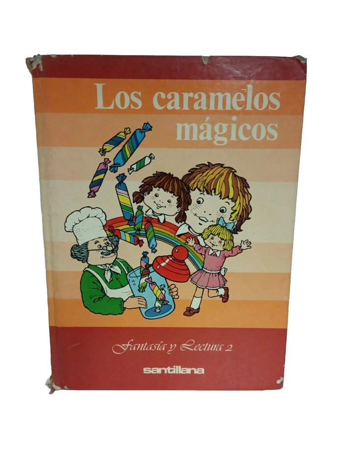 Los Caramelos Magicos Fantasía Y Lectura 2 Santillana Egb 1981 Mal Estado Ver Fo - Imagen 1 de 4