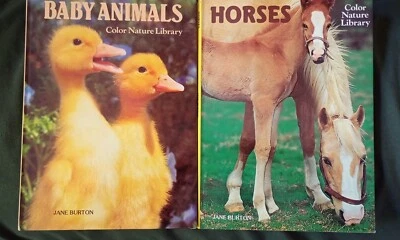 Color Nature Library Hardcover Animal Picture Books Lot- Burton/Wratten   - Imagem 1 de 4
