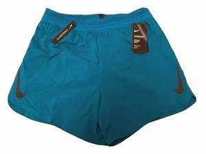 $80 NEW NIKE MENS XL AEROSWIFT RUNNING Racing SHORTS 5" Green AQ5302 379 - Picture 1 of 2
