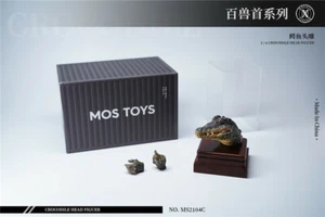 Mostoys 1:6 MS2104C Crocodile Animal Head Sculpt For 12inch Male HT Figure Body - Picture 1 of 6