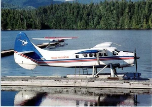 Trans Provincial Airlines De Havilland DHC-3 Otter Prince Rupert, B. C. Postcard - Picture 1 of 2
