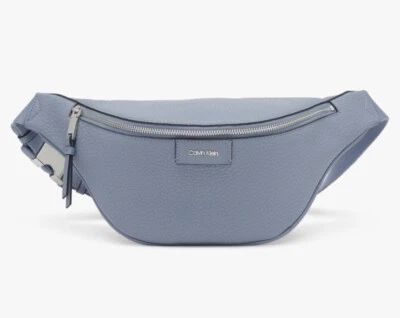 NWT Calvin Klein Women's Moss Organizational Large Sling Belt Bag Flint Stone - Image 1 of 4