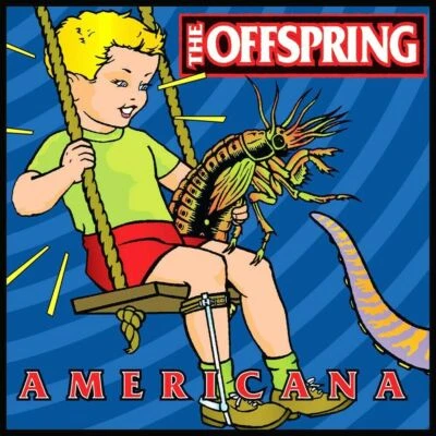 OFFSPRING Americana BANNER HUGE 4X4 Ft Fabric Poster Tapestry Flag art - Image 1 of 3
