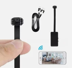 Micro telecamera wifi mini cam microcamera ipcam ip infrarossi visione notturna - Foto 1 di 5
